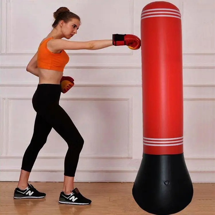 High Quality Punching Bag Fighting Punch Ball Inflatable Boxing Column
