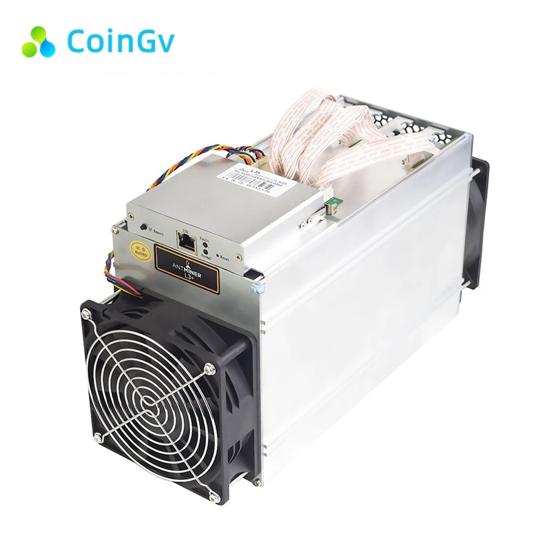 Good Price Asic Miner Bitmain Antminer L3++ 580MHS Crypto Bitcoin Miner L3+ 504M with PSU for Mining BTC
