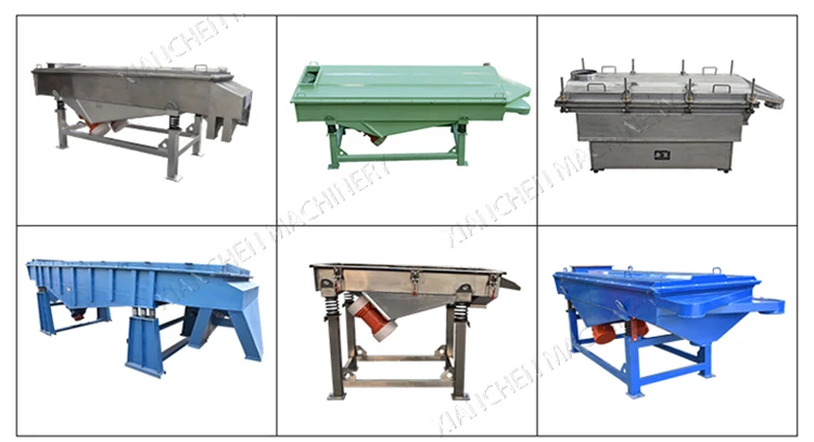 Xianchen series soil screener for metallurgy separator linear vibrating sieve machine
