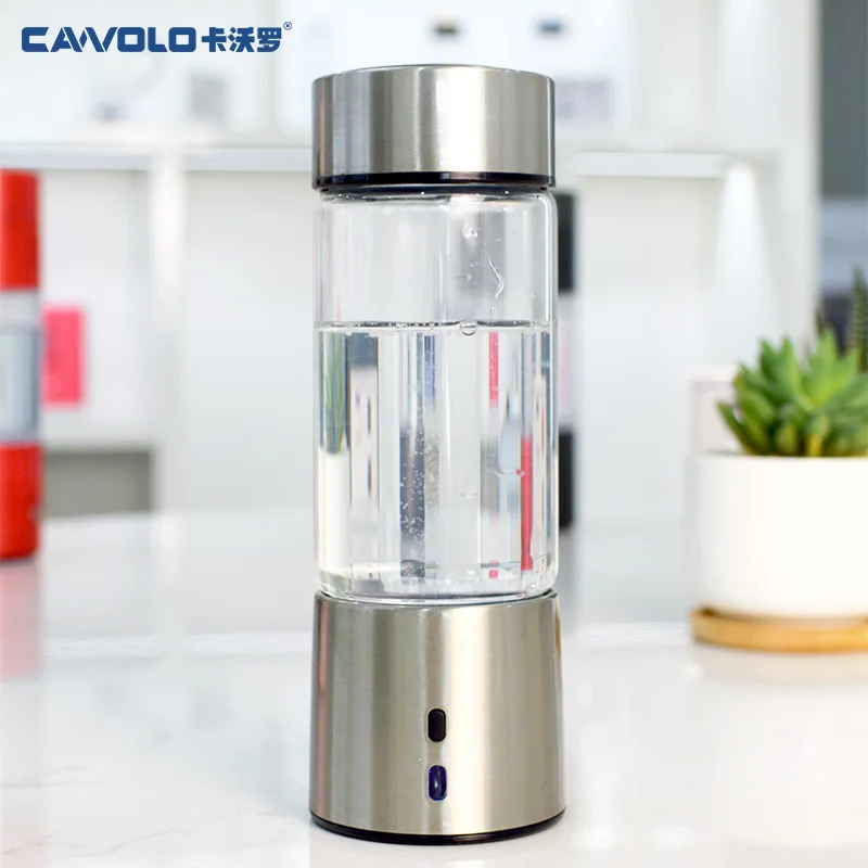 2024 Новое поступление портативный генератор бутылок с водой богатый водородом машина водородной воды 5 минут Быстрый электролиз для путешествий