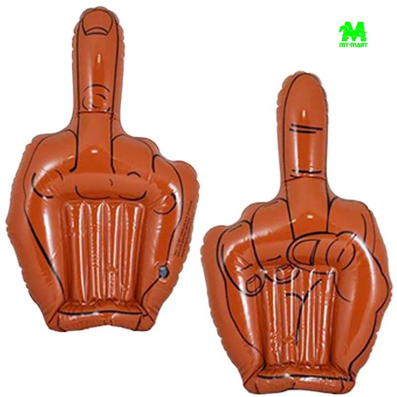 PVC Inflatable Finger Promotion Inflatable Hand Custom Printing Inflatable Hand For Sports Cheering
