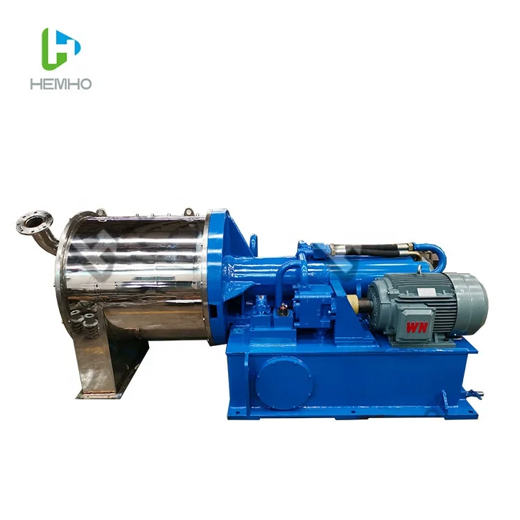 Two stage 2-Stage Pusher Piston Centrifuge Salt Processing Plant