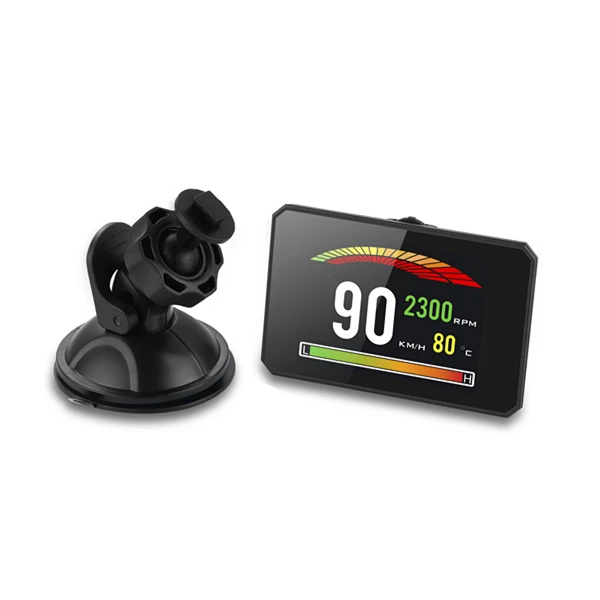 Car electronics OBD2 Smart Gauge P16 Car HUD Head Up Display rpm meter fuel consumption diagnostic tool