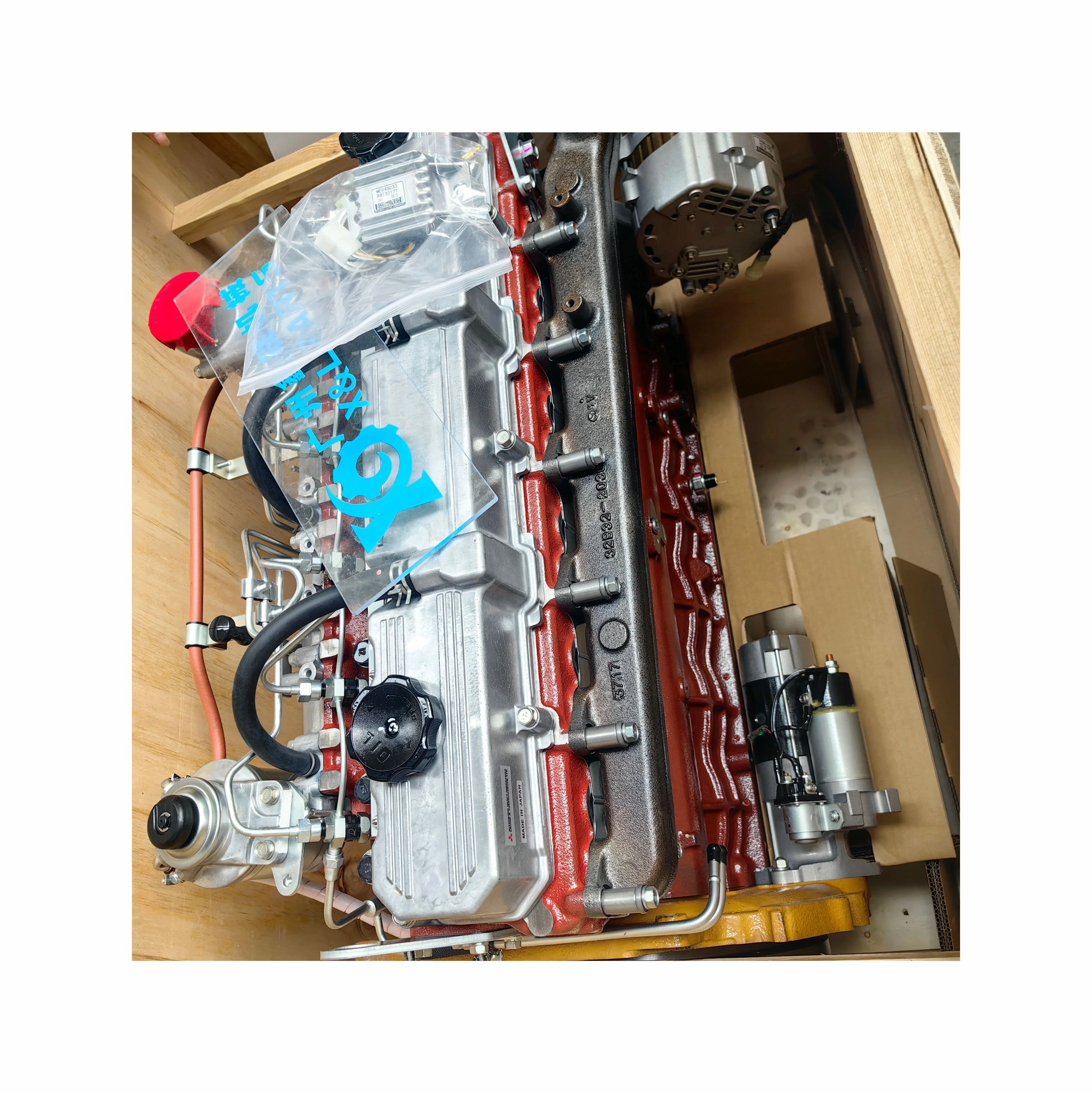 Для Mitsubishi S4S S6S S6S-T 63 9 кВт 52 двигатель в сборе для погрузчика