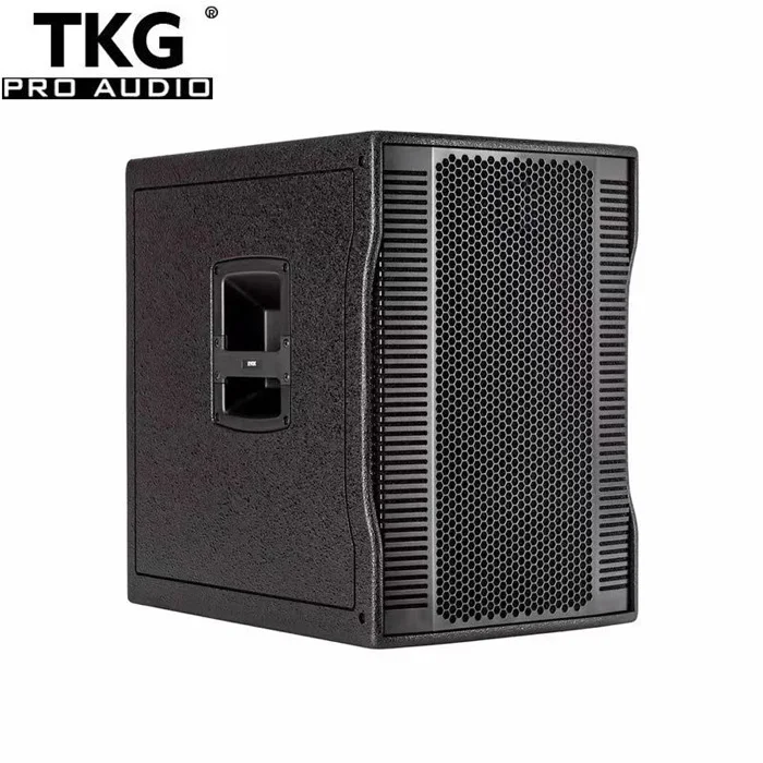 TKG TT15S 600 watt active outdoor professional performance audio single 15 inch subwoofer box audio subwoofer