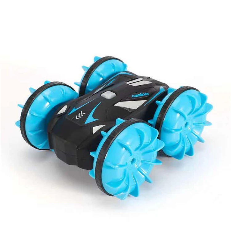 New product Amphibious Car Waterproof Driving Rotate Rc Cars Kids Remote Control Toy Car