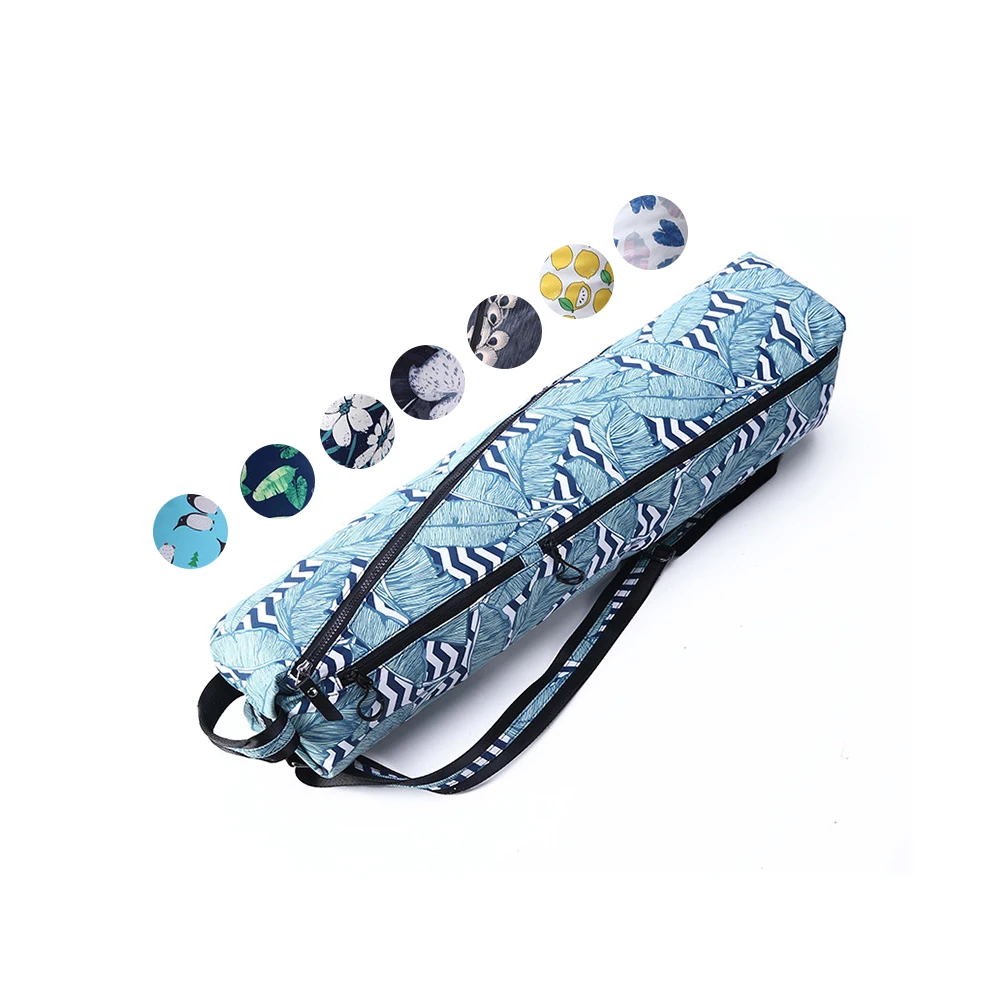 
waterproof custom hemp yoga bag yoga mat bag carry canvas bag 