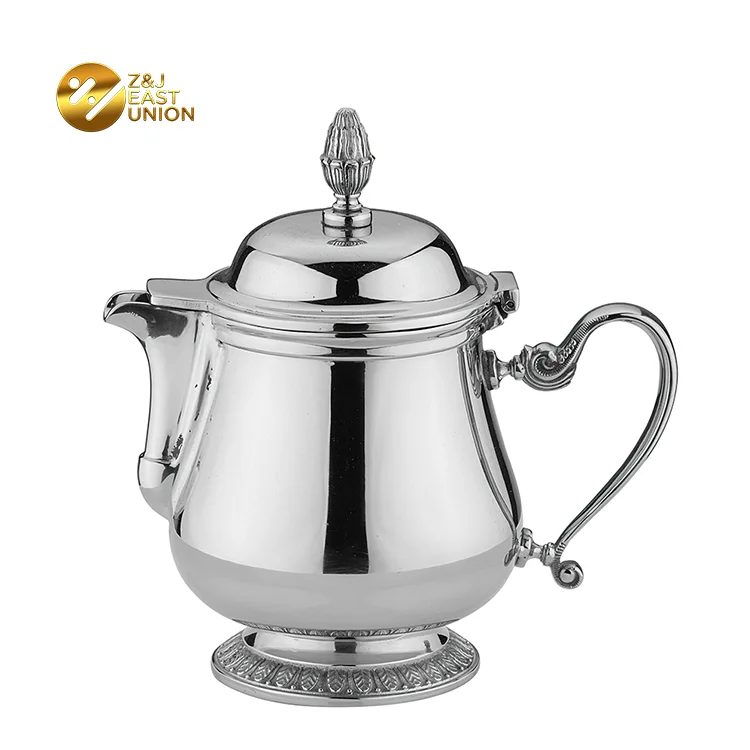 New Design Commercial Stainless Steel Mirror Polished Tea or Coffee Pot Set