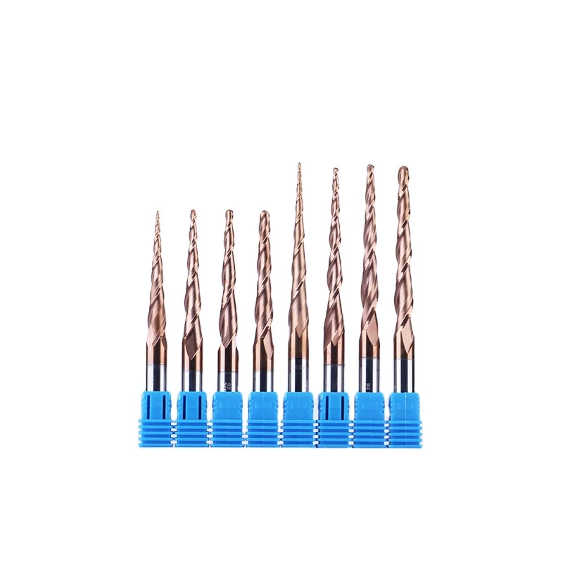 Weix factory  Tungsten Carbide Taper Ball End Mill Woodworking Router Bits end mill cutting