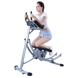 Ab Coaster Home Gym Equipment Adjusting Folding Abdominal Machine for Core Fitness