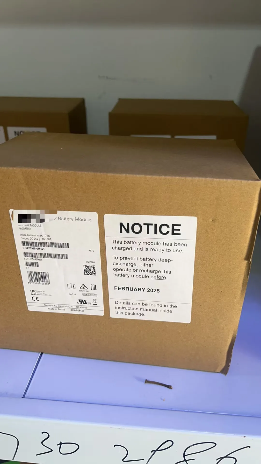 with Regulated power supply PS305 input 24-110 V DC output 24 V DC/2 A6ES7312-5AC00-0AB0 6ES7312-5AC01-0AB0  SIMATIC S7-300