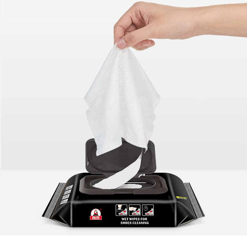 Disposable Travel Removes Dirt, Stains Portable Quick Cleaning towel shoes Sneaker Wipes