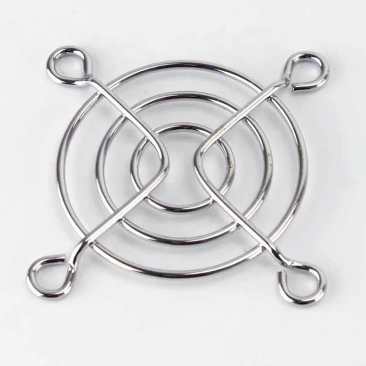 50x50mm 5CM Metal Fan Guard  50mm Silver Fan Grill for 50x50mm DC Cooling Fans