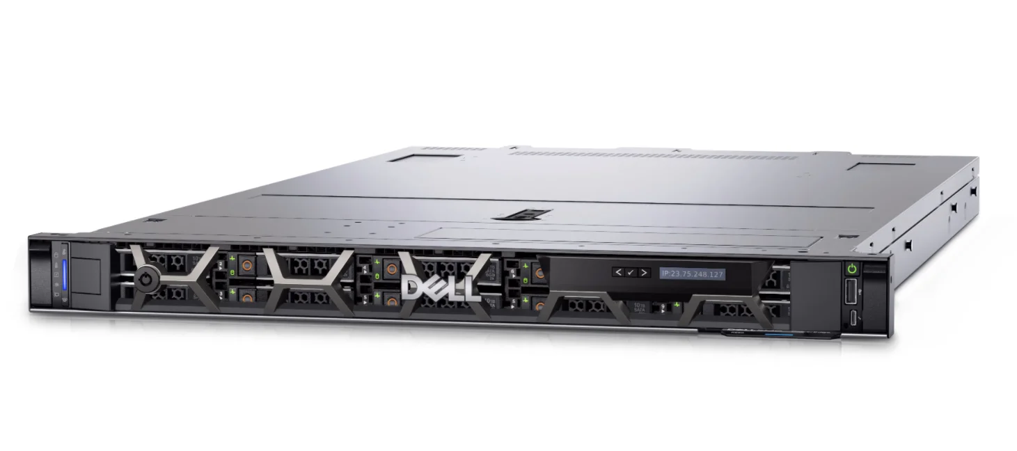 dells PowerEdge R650 2 x 28 Core 2.0GHz Gold 6330 256GB 6 x 1.92TB SSD H745 2u Rack server