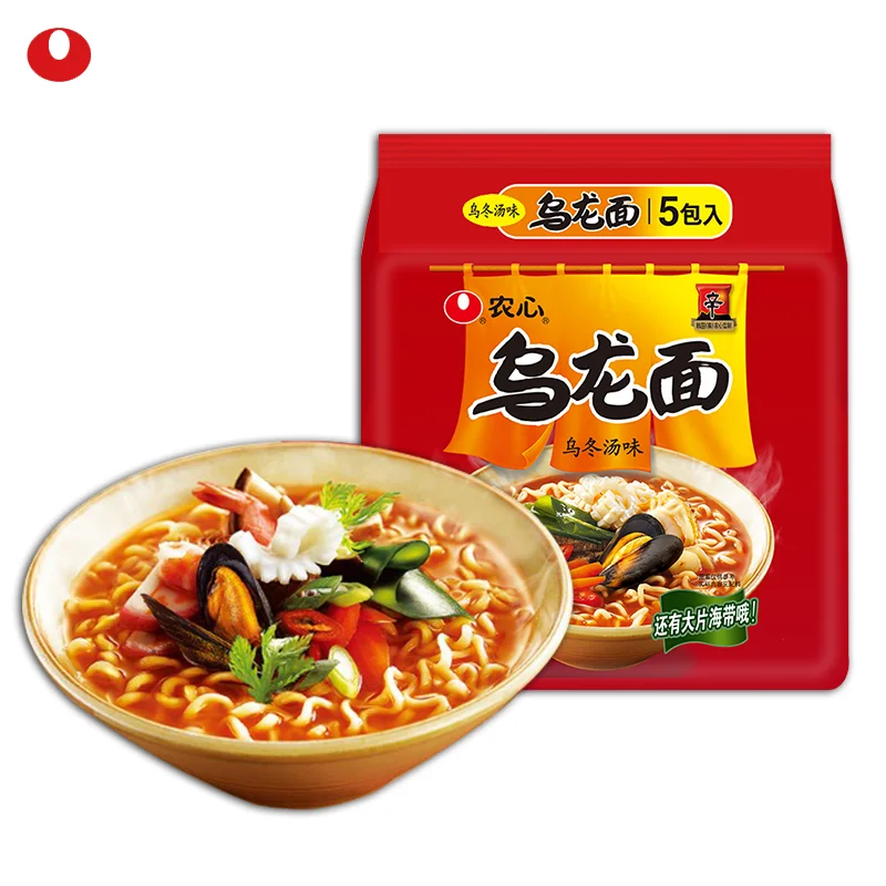 Оптовая продажа корейских лапши быстрого приготовления Udon лапша суп вкус рамен 600 г