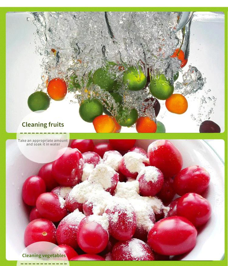 Hot Sale Food-Grade White Powder Baking Soda Sodium Bicarbonate Household Cleaning and Oil Stain Remover