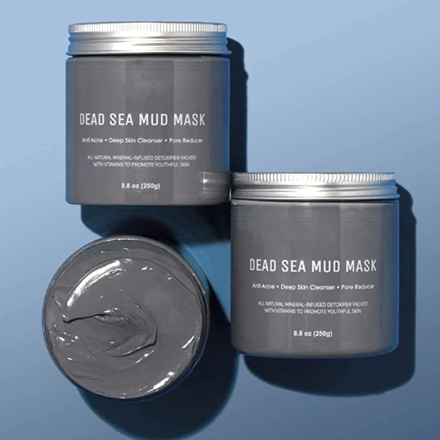 Dead Sea mud Mask for Face and Body - Spa Quality Pore Reducer for Acne, Blackheads and Oily Skin, Natural Skincare for Women