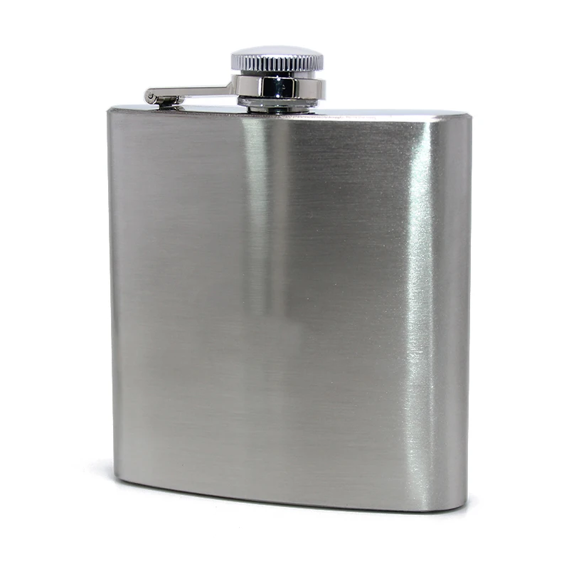 6oz Portable Travel Tour Outdoor Portable Pocket Alcohol Bottle Drinkware Stainless Steel Flagon Hip Flask Whiskey Wine Flask