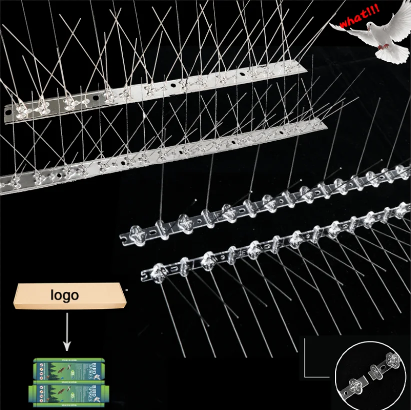5 Rows Of 60cm Anti Pigeon And Bird Repellent Thorns Outdoor Bird Repeller Bird Reseller