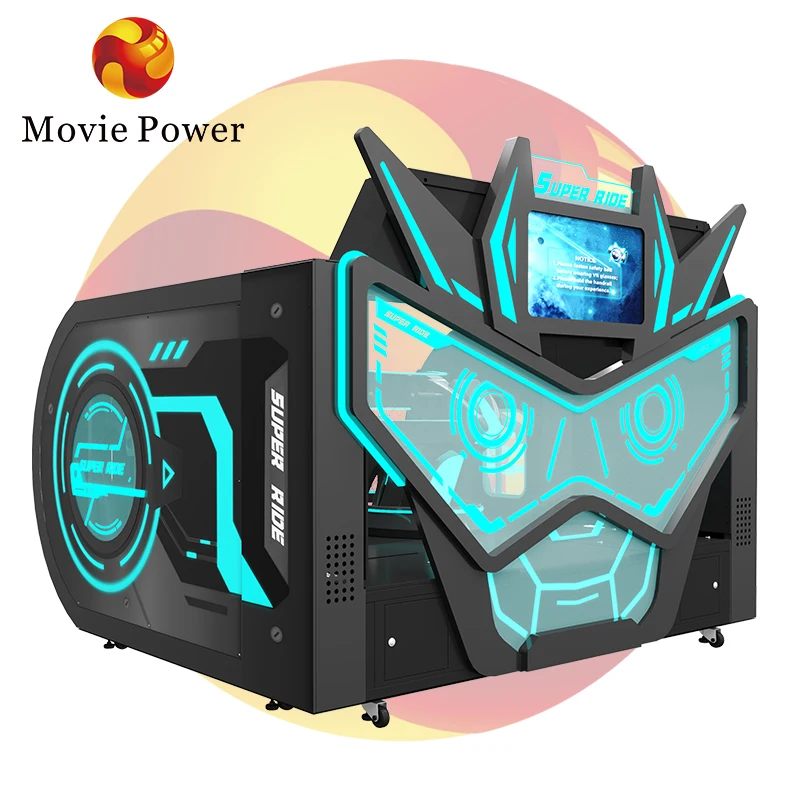 MoviePower 2 Players VR Flying Game Machine 9D Cinema Virtual Reality VR Game Simulator for VR theme park