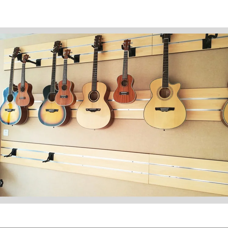 lowes slatwall guitar hanger display stand with led lighting