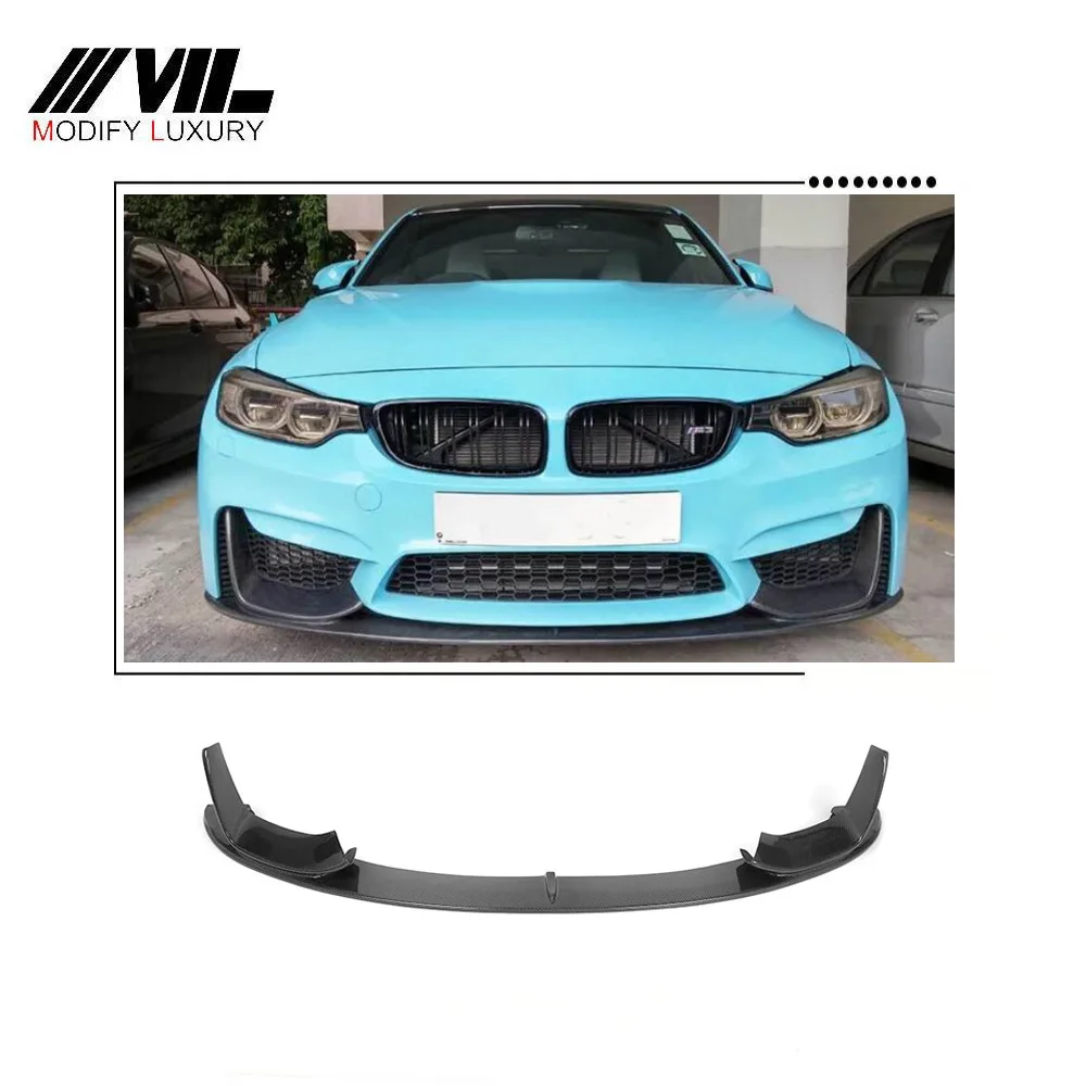 Car Carbon Fiber Front Lip for BMW F82 M4