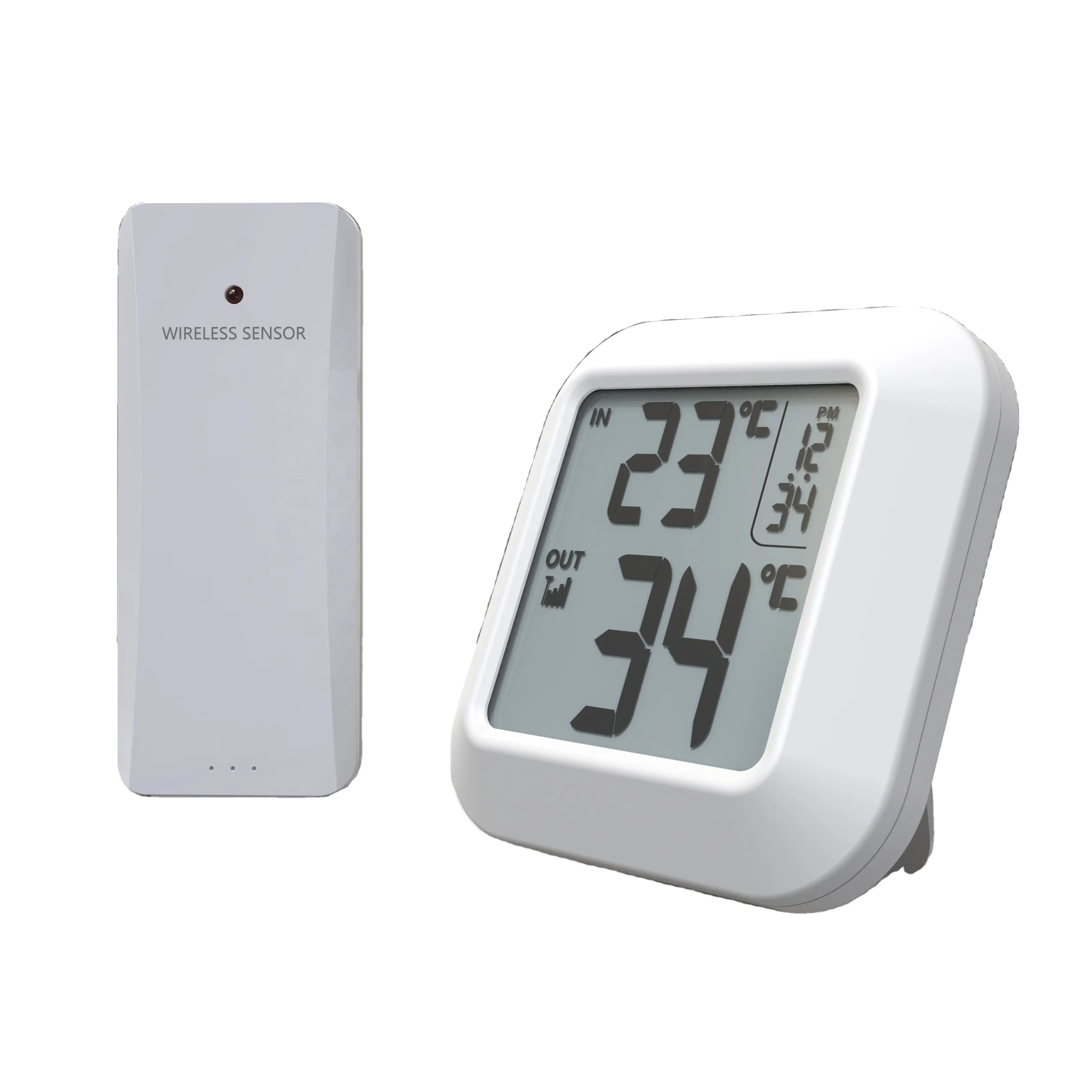 Wireless Sensor Temperature Instruments Room Digital Indoor Outdoor Thermometer