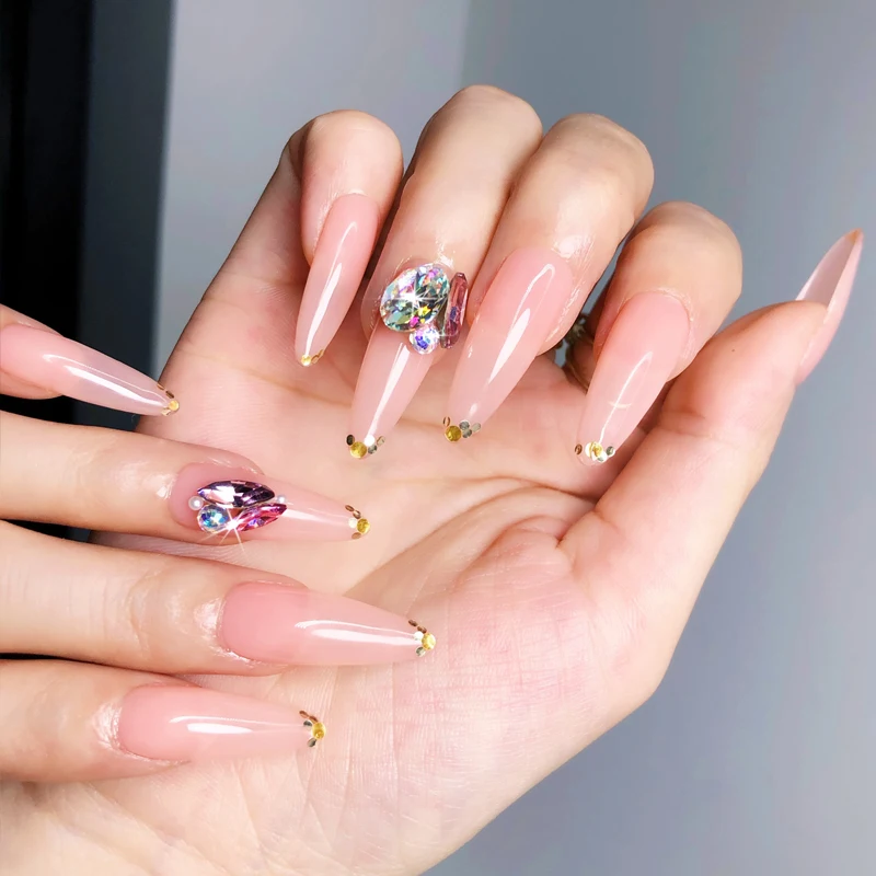 Professional Nail Art Painting Construction Hard Extension Tube Acrylic Milky Gel Uv nail supplies acrylic gel 1Kg