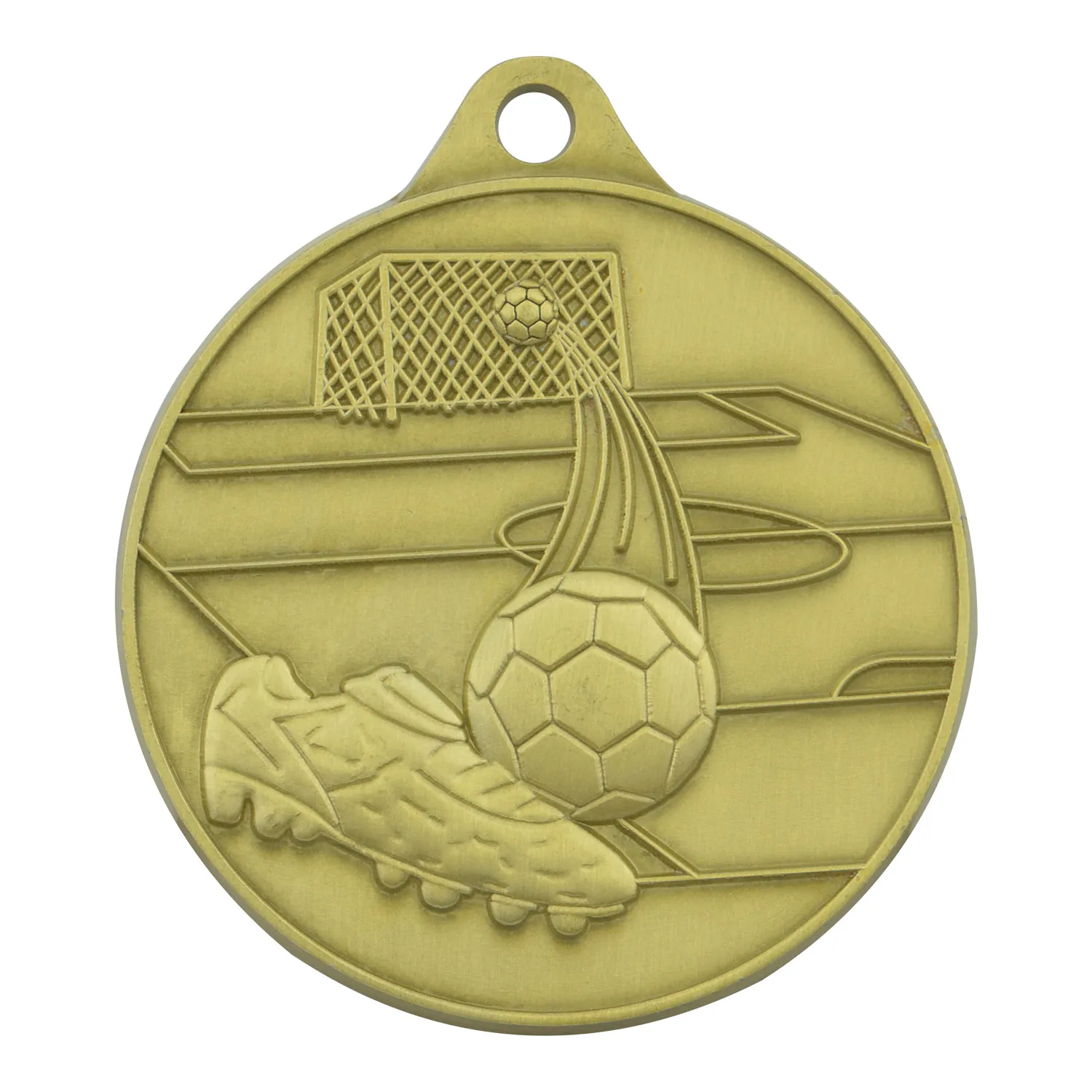 Wholesale Promotional Design Logo Football Medals Custom Sublimation Medal With Ribbon Rotate Medals