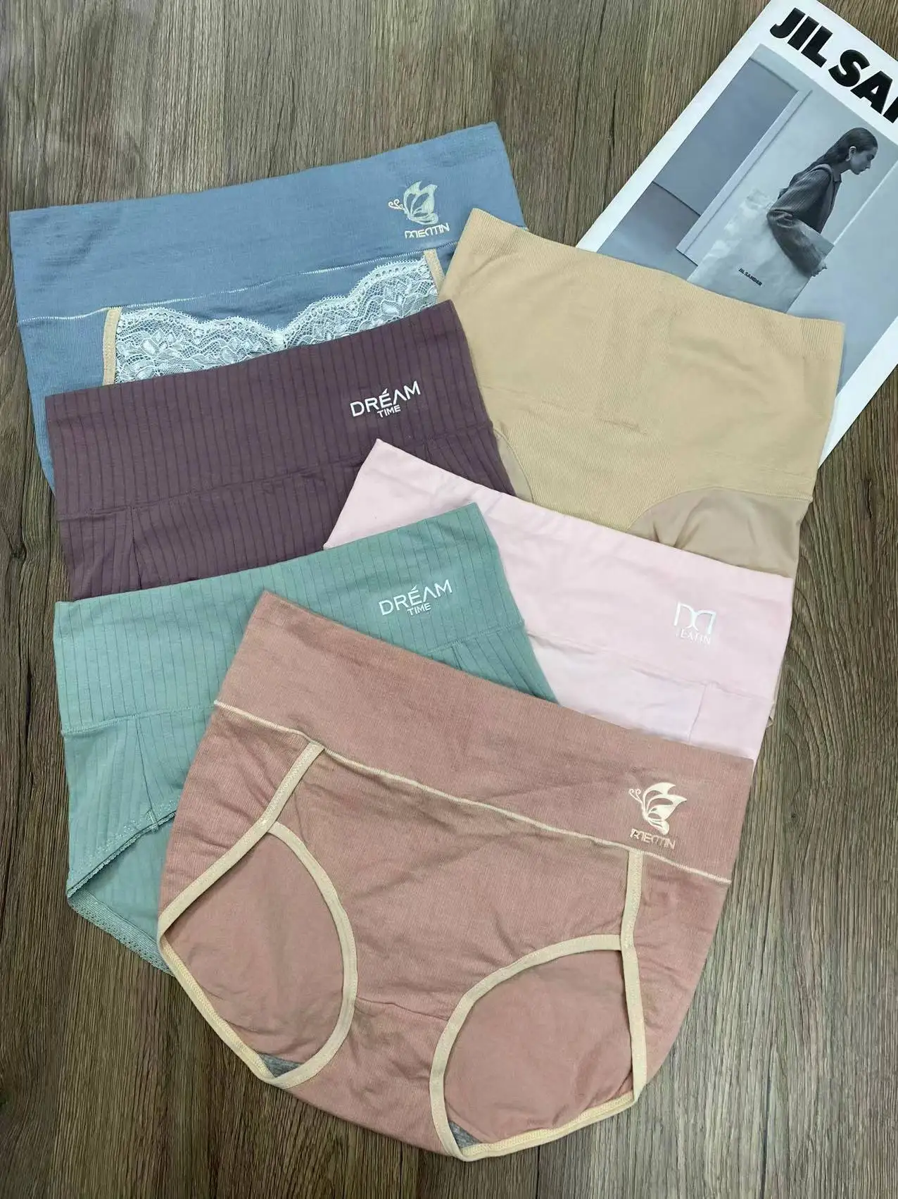 cotton breathable briefs stock wholesale high waist soft cozy Angola Argentina Myanmar Thailand Singapore Portugal