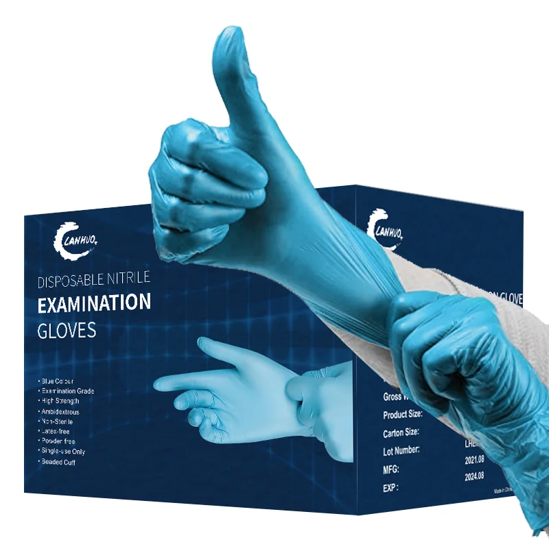 Barrier Protection Gloves Manufacturers Food Safe Vinyl Disposable Gloves Degradation Nitrile Gloves