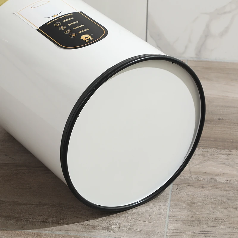 factory direct sale Round  metal waste bin hotel bins