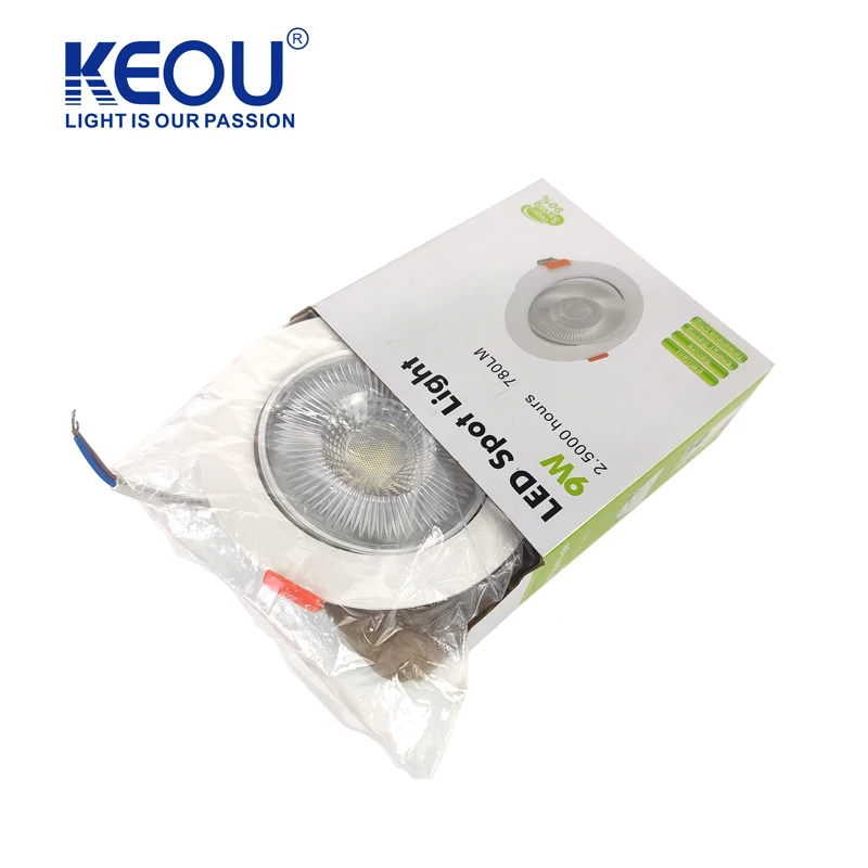 Keou spot light custom packaging