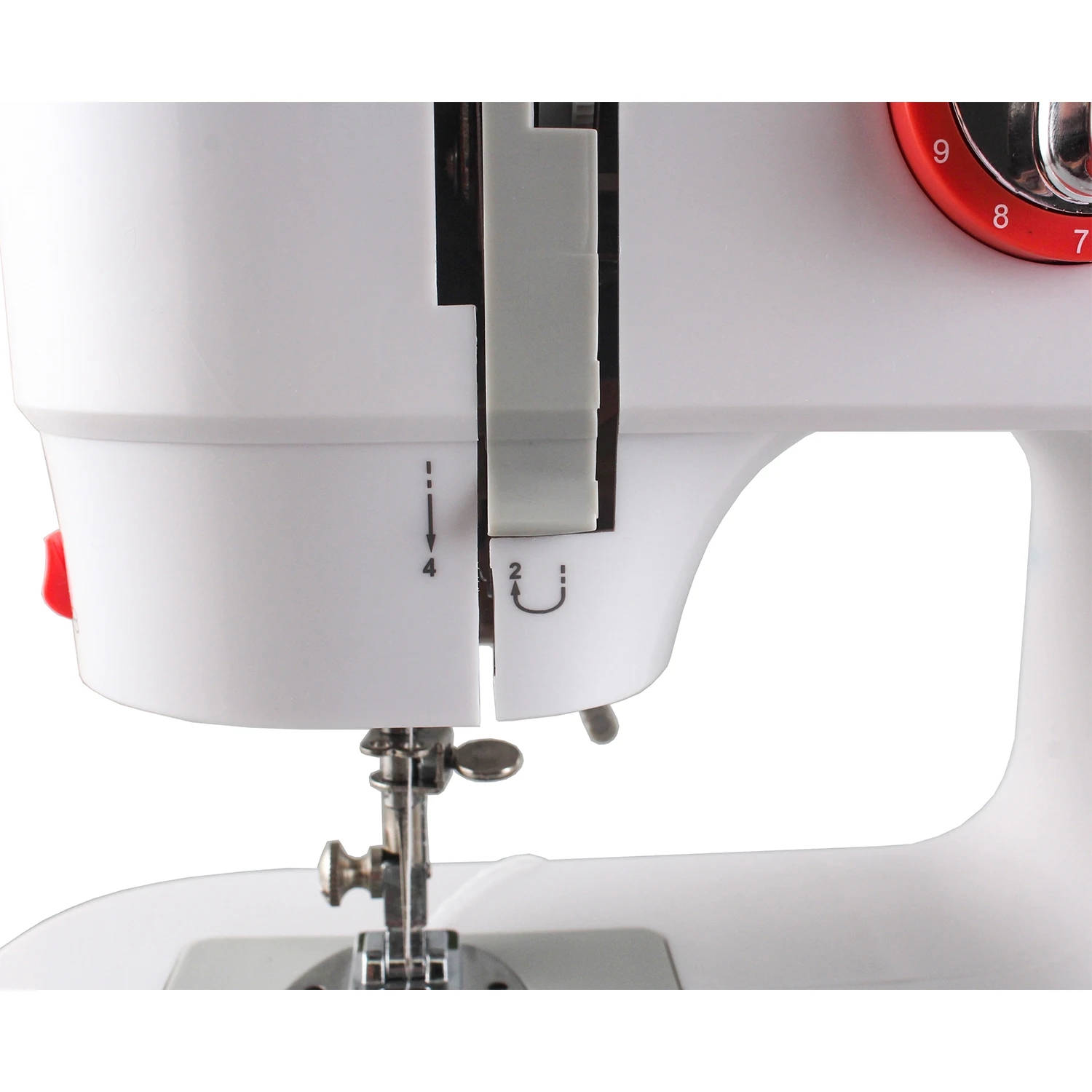 Mini 12 Stitches Sewing Machine Household Multi function Double Thread And Speed Free-Arm Crafting Mending Home Machine