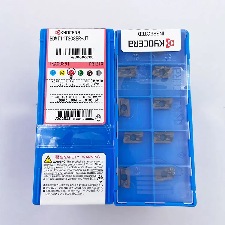 Kyocera inserts cutting tools BDMT11T308ER-J PR1210 kyocera insert