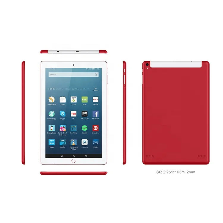 Specializing in the production of wholesale 10 inch tablet 800 * 1280 16:10 tablet 8 core 5000 mah large battery
