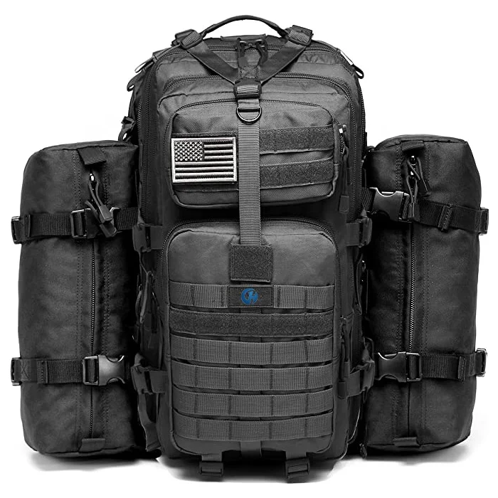 Large Capacity Custom Logo Men Waterproof Outdoor Gear for Camping Hiking Military emergency survival backpack Kit mochila