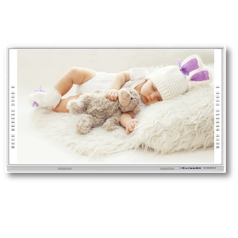 Shenzhen oem digital electronic teaching machine Whiteboard Finger Touch Interactive Smart Board Whiteboard 82 inch 120 inch