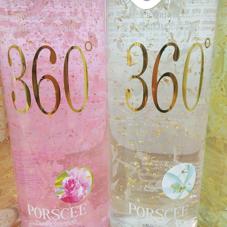 Natural Rose Hydrosol Gold Foil Rose Water Facial Toner Moisturizing Skin Care Face Toner