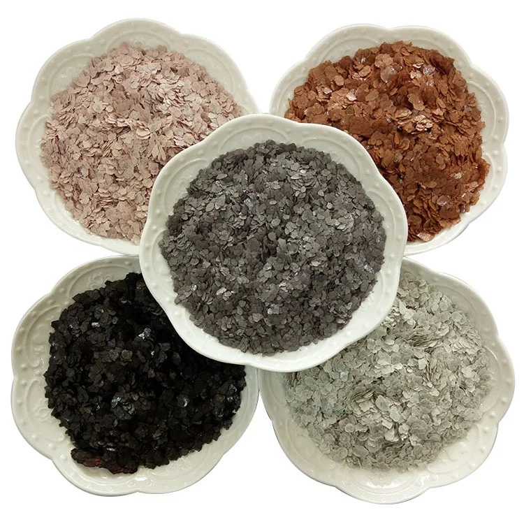 Stained rock slice mica slice variety color rock slice best price