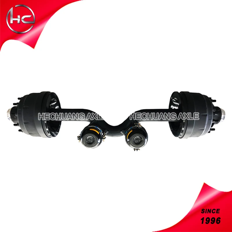 High quality brake trailer axles drum brake axle semi trailer tandem axle