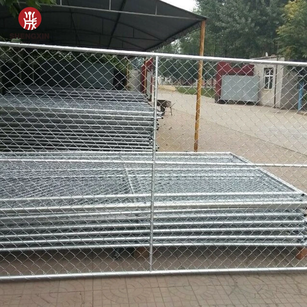 Панель временного ограждения по американскому стандарту на заказ/переносная цепочка временное строительное затеняющее ограждение