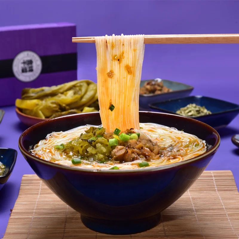  Органическая рисовая лапша с хорошим вкусом Рекомендуемая Конжак рамен для быстрого