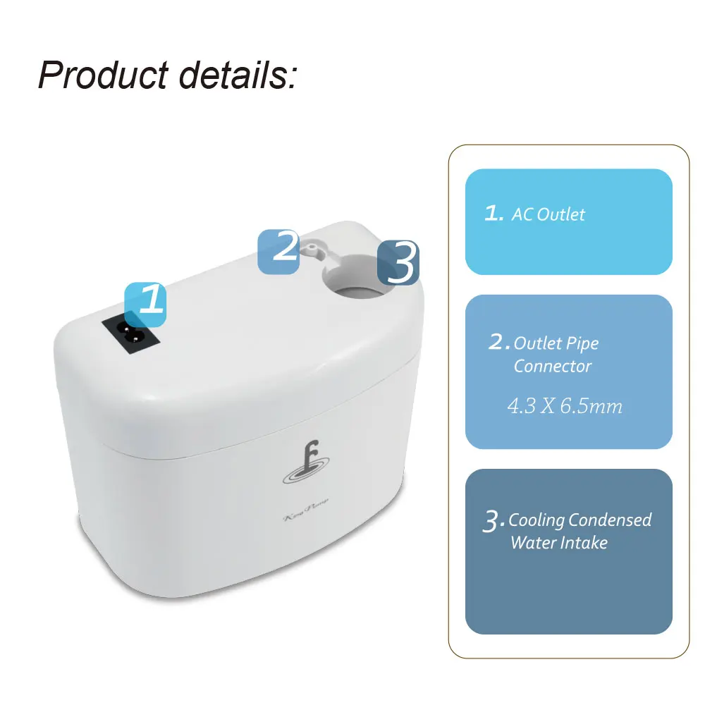 Manufacturers Wholesale Air Conditioning Parts Condensate Drain Water Pump For Air Conditioner