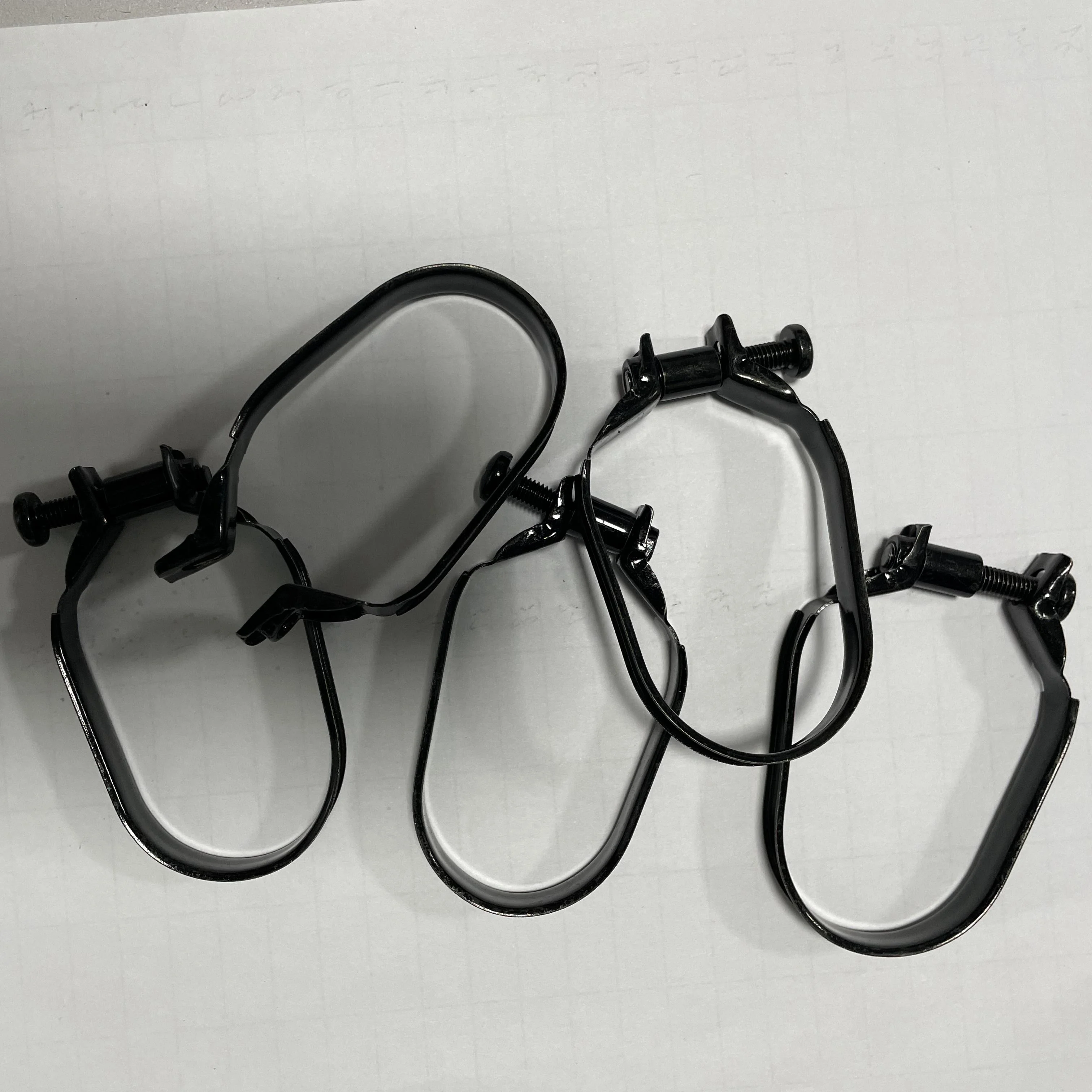 Oval Air Filter Hose Clamps for Car  Adjustable Hose Clamp Carb Joint Clamp for Vintage Motorcycle