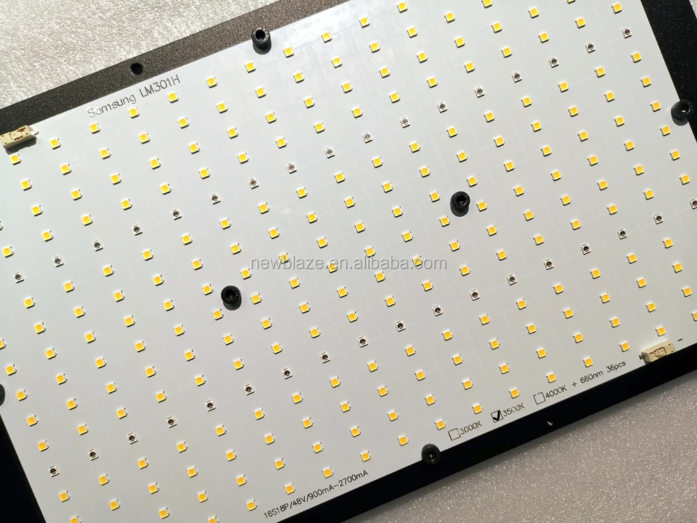 Figolite LM301H V3 LED Board 120W grow light 3500K 3000K 4000K mix 660nm with Meanwell