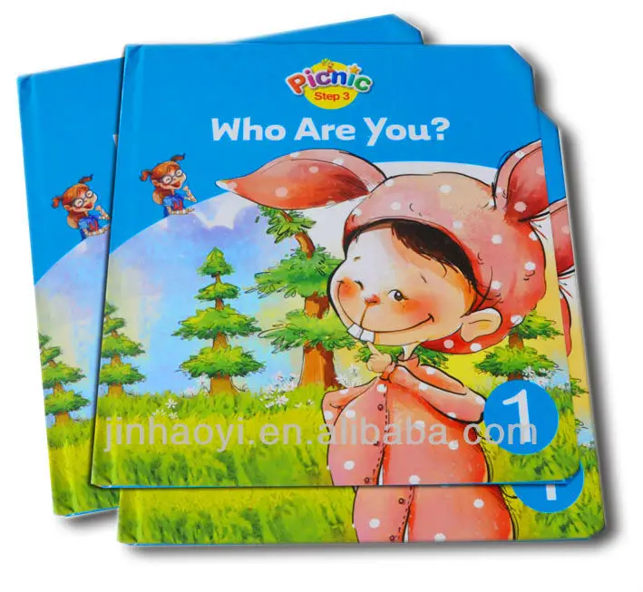 Children dairy workbook and activity book children Color binding book printing