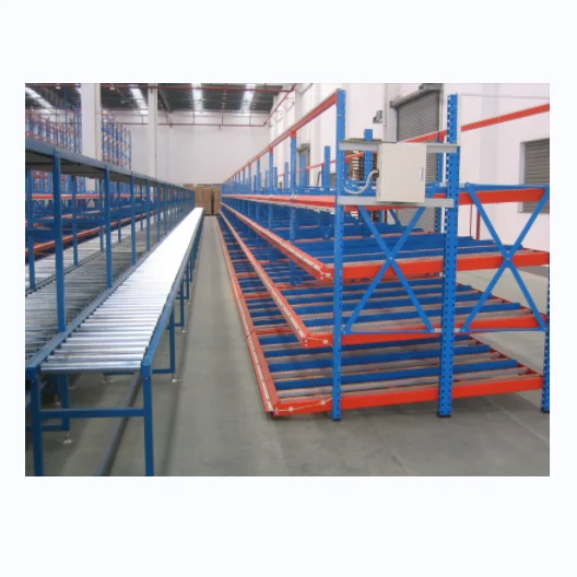 Peterack Sturdy Flow Through Racking Warehouse Storage Roller Rack Rolling Racks
