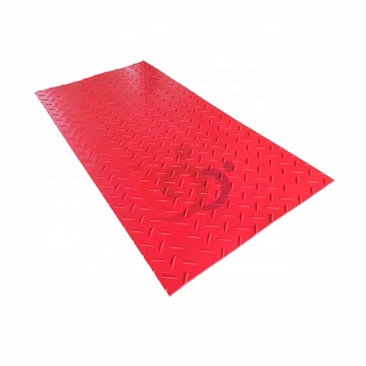 High-quality hdpe roadways black ground mat temporary road panels