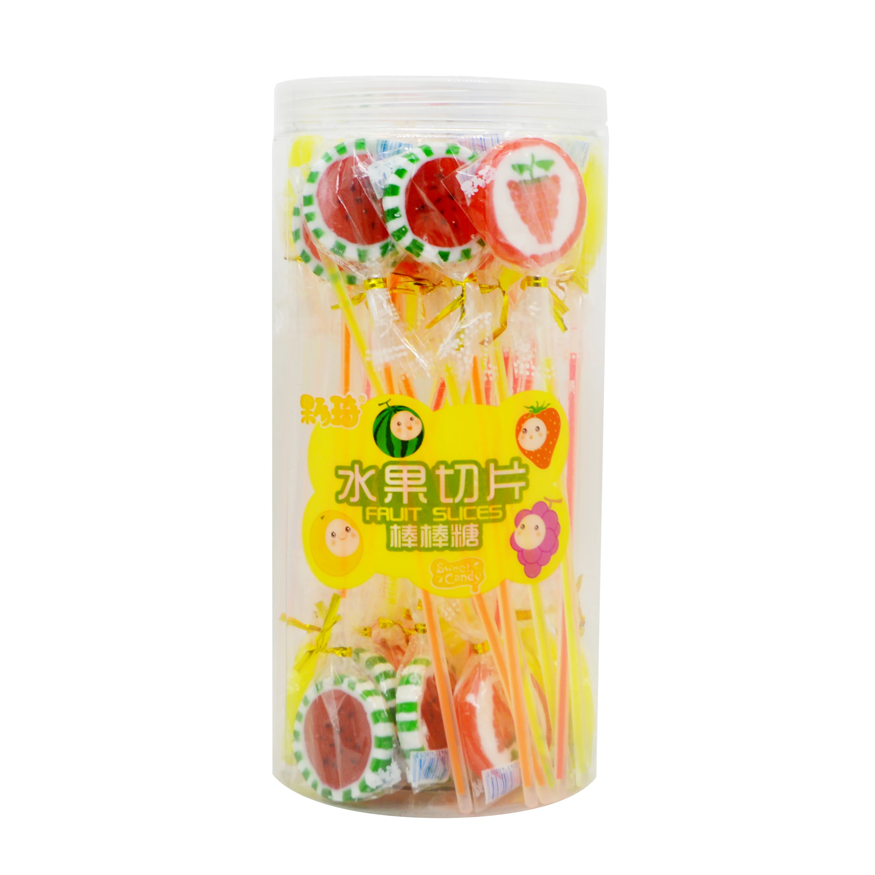Factory High Quality Products 20g Fluorescent Stick Mix Fruit Flavor Handmade Hard Candies Lollipop
